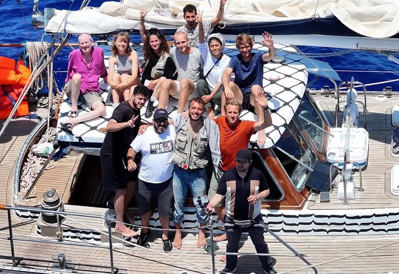 Brasil pede libertação de ativistas detidos a caminho de Gaza