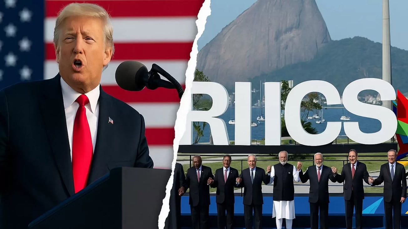 Trump Threatens Countries That Ally with BRICS with 10% Tariff