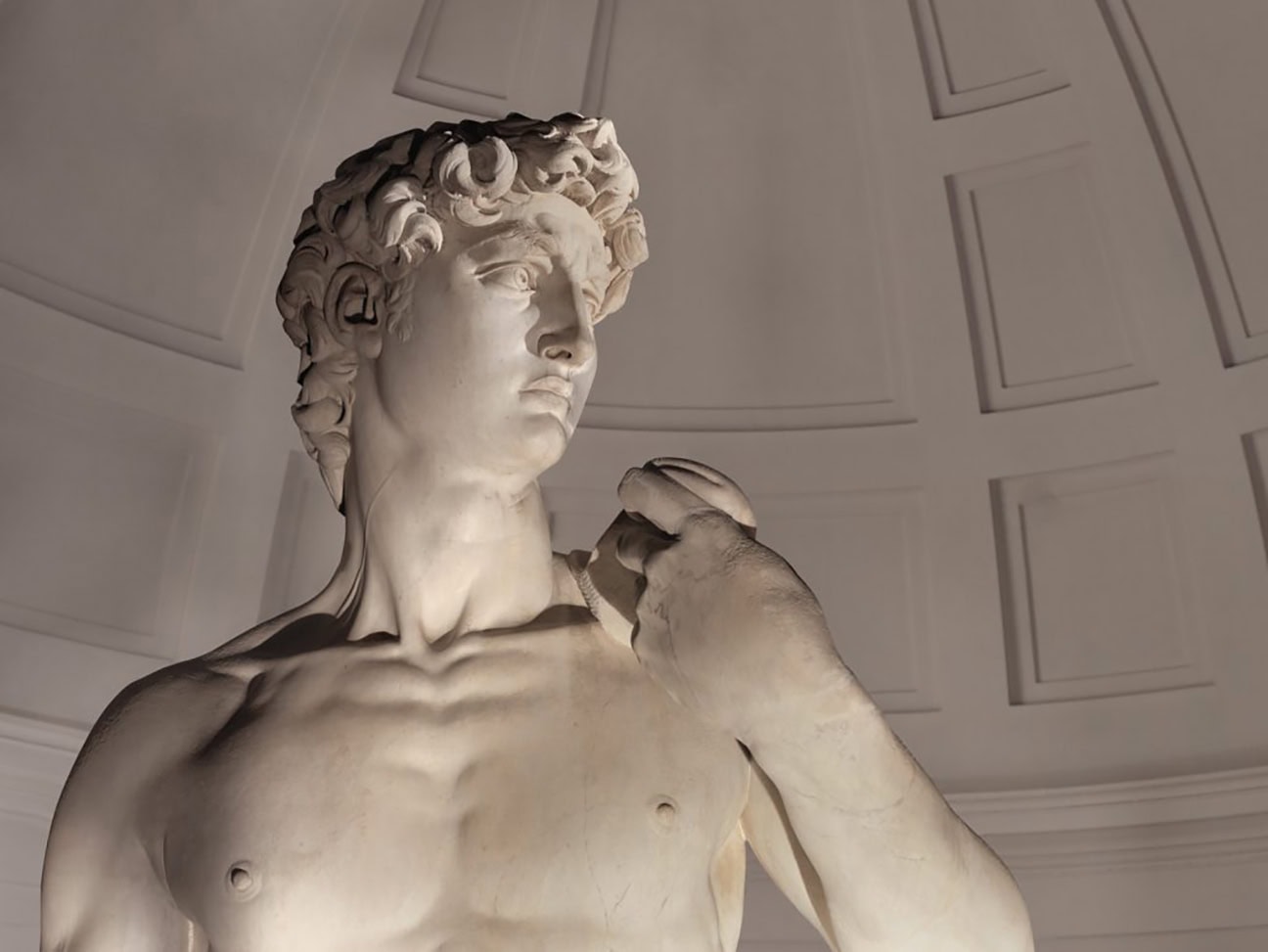 In Michelangelo’s Marble, David Reveals the Strength of the Human