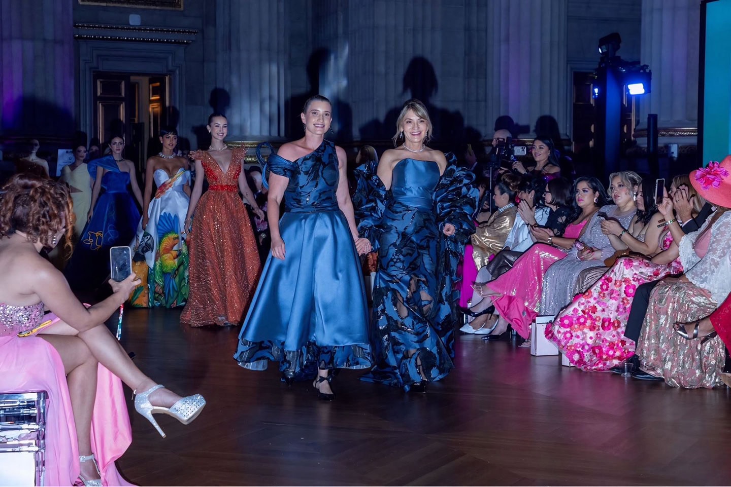 Maísa Gouveia presented her “Aquarela de Estilos” collection at Global Couture U.S. in Washington