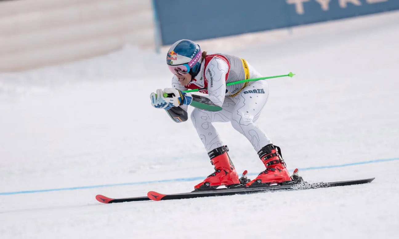Lucas Pinheiro é prata em Copa do Mundo de Esqui Alpino, na Suíça