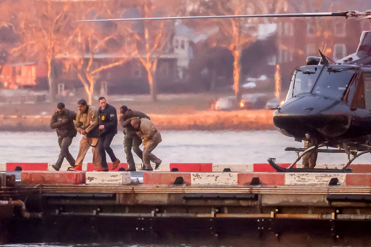 Maduro Arrives at New York Court for First Hearing