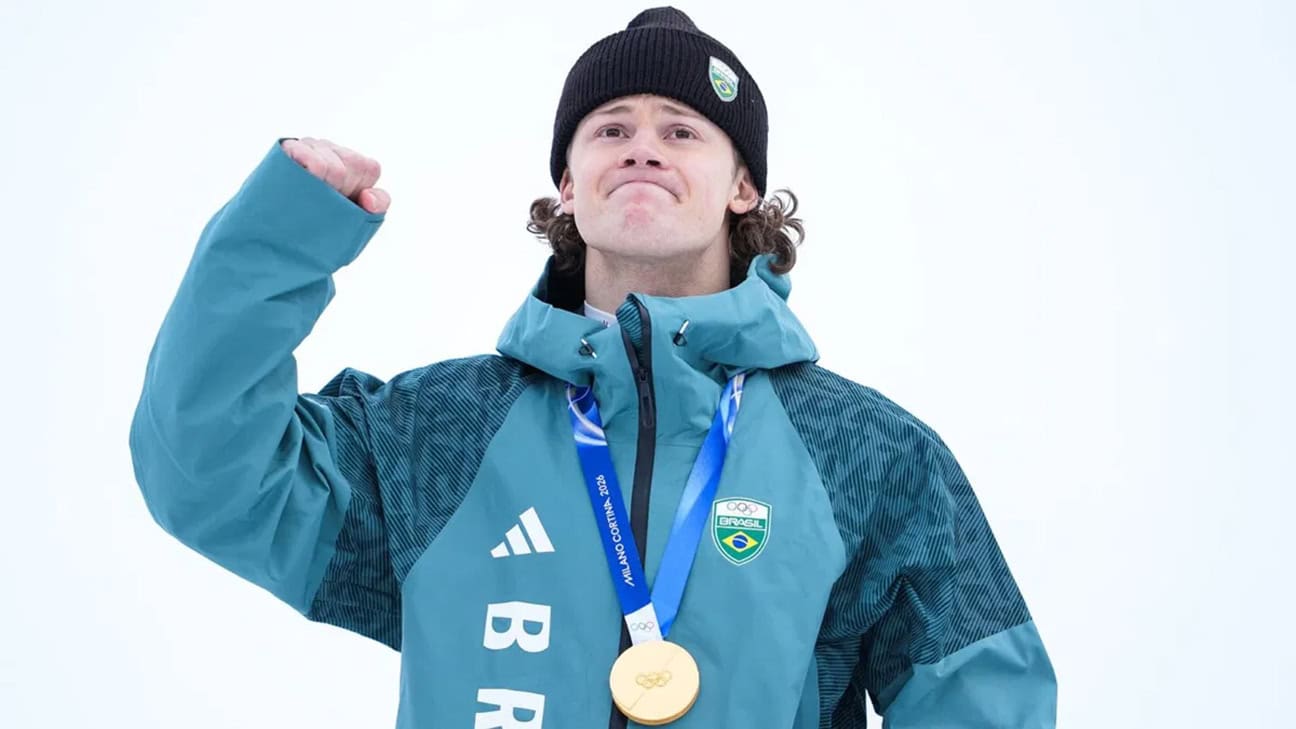 Lucas Pinheiro Wins Brazil’s First Gold Medal at the Winter Olympics
